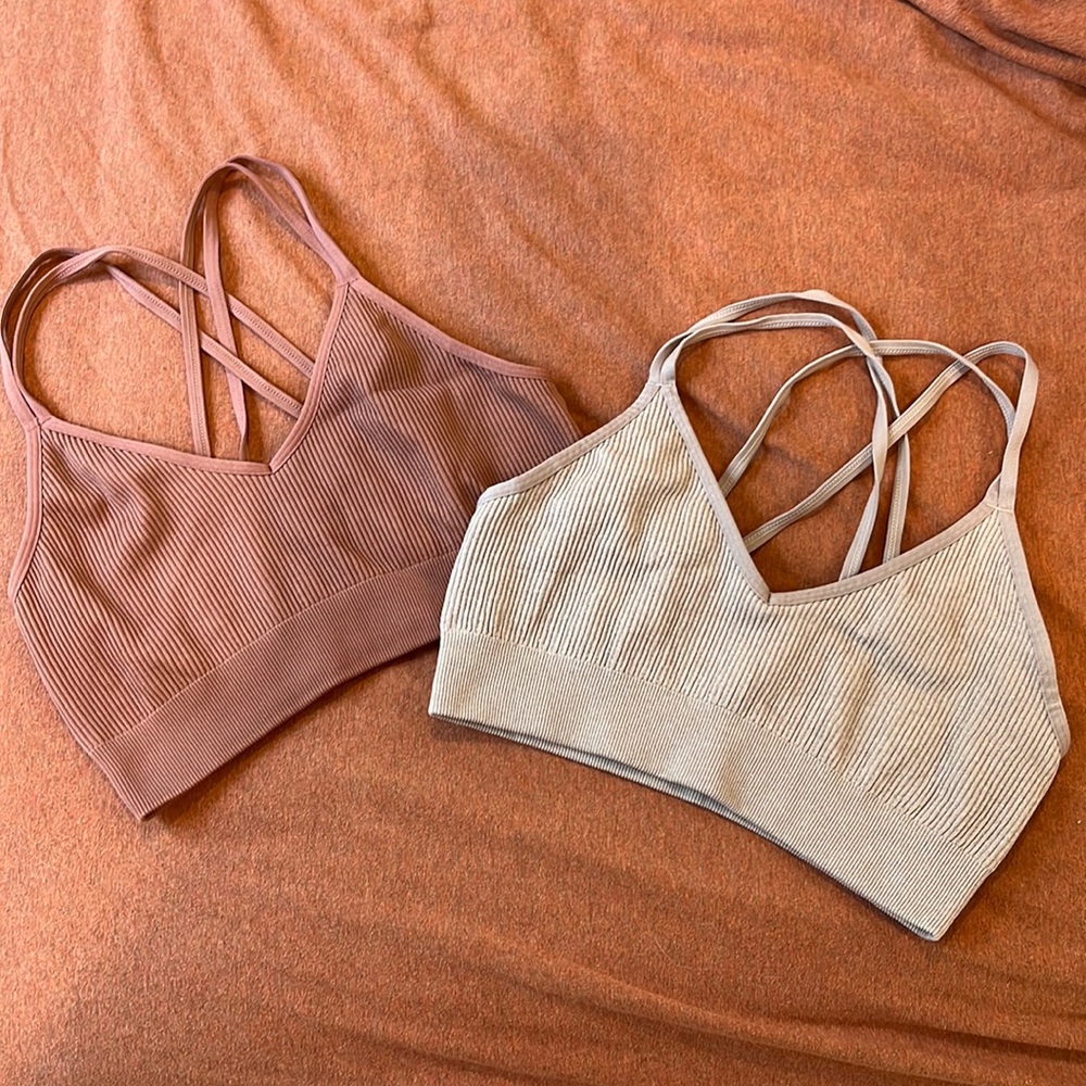 Set of 2 Aerie bralettes